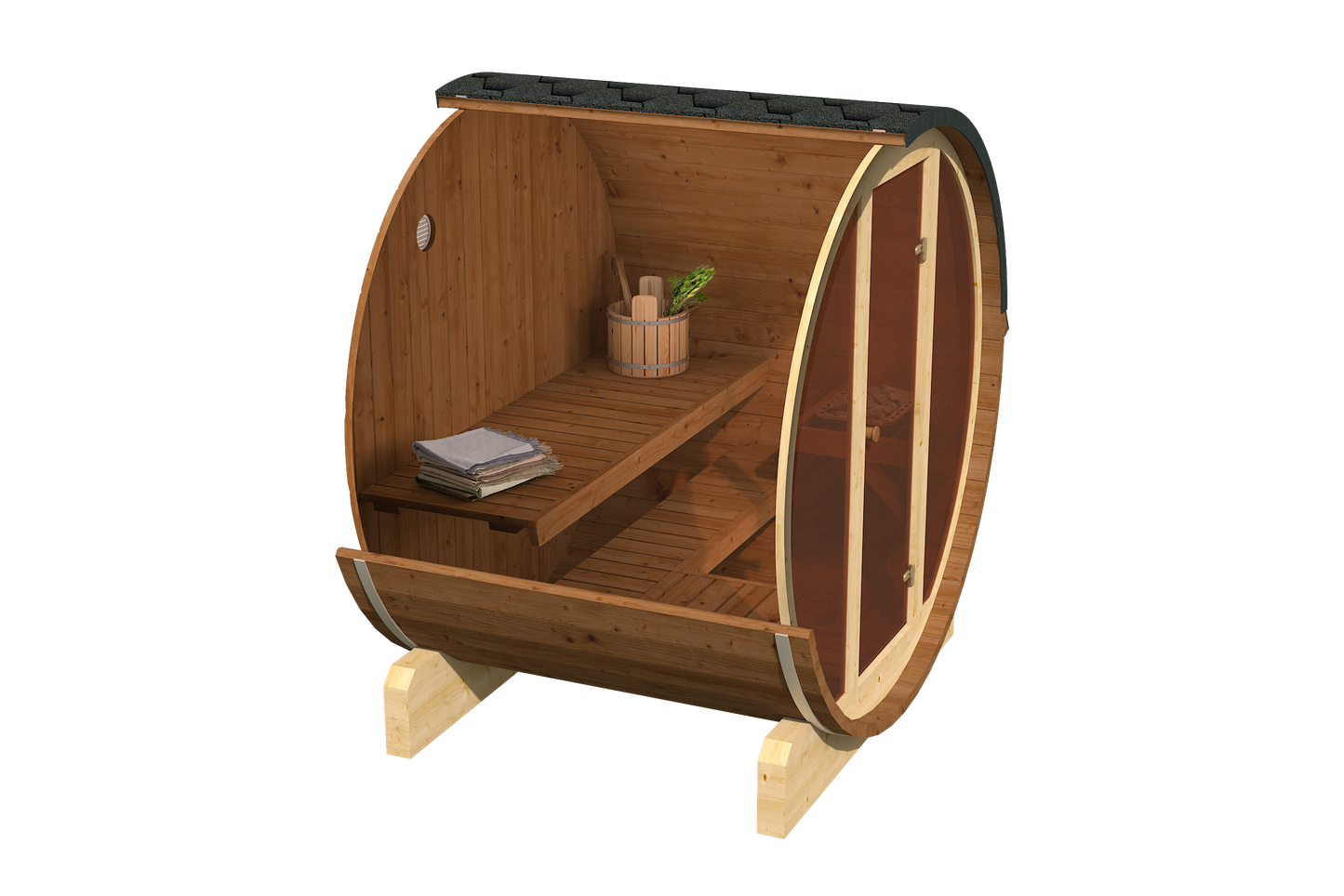 EDA 160 Gartensauna für 3-4 Personen