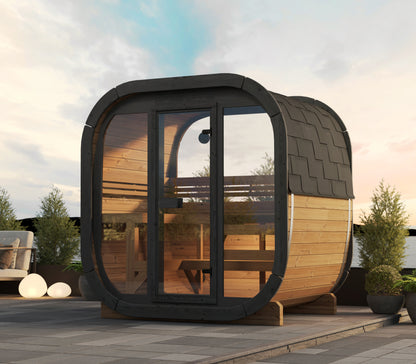 OCTAVIA 130S Außensauna für 3-4 Personen