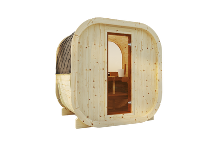 OCTAVIA 130S Außensauna für 3-4 Personen