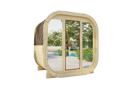 OCTAVIA 130S Außensauna für 3-4 Personen