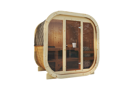 OCTAVIA 130S Außensauna für 3-4 Personen