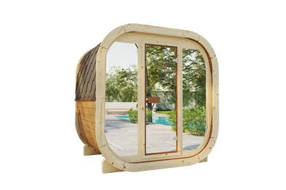 OCTAVIA 130S Außensauna für 3-4 Personen