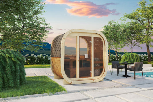 Sauna zewnętrzna OCTAVIA 160 dla 3-4 osób