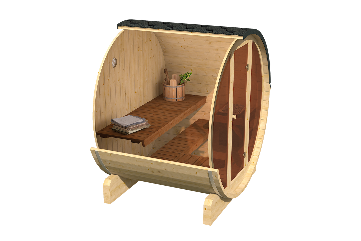 EDA 160 Gartensauna für 3-4 Personen