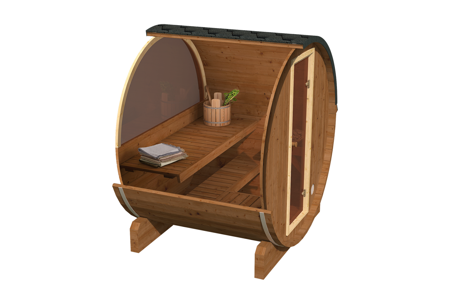 EDA 160 Gartensauna für 3-4 Personen