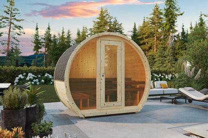 OSA 160BH outdoor sauna for 2-3 people