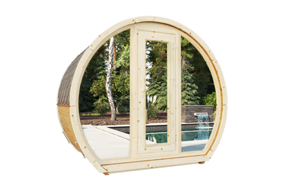 OSA 160BH outdoor sauna for 2-3 people