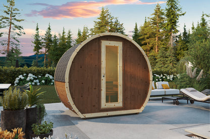 OSA 160BH outdoor sauna for 2-3 people