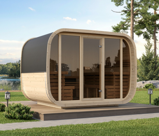 Sauna zewnętrzna KLAAR 230 dla 6-8 osób