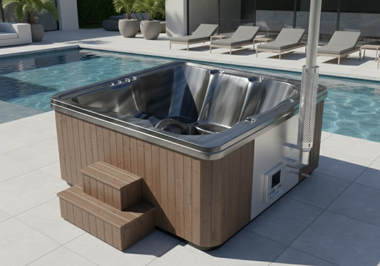 Jacuzzi ze zintegrowanym piecem 200