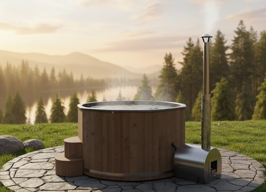 Wanna z hydromasażem "HEXAGON" 180