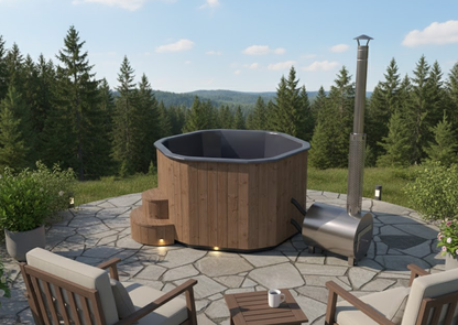 Wanna z hydromasażem "HEXAGON" 180